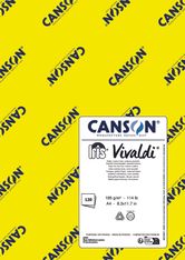 CANSON Iris Vivaldi - Papier Dessin Couleur - Lisse - 185 g/m² - Feuille - A4-21x29,7cm - 12 Couleurs Assorties vives - 120feuilles