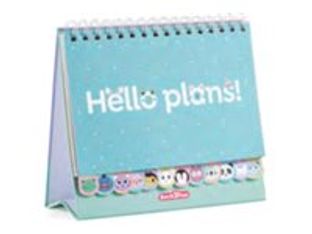 Emploi du temps Miquelrius Back2Fun Rock your week - hebdomadaire - 36 feuilles - 21 x 18 cm