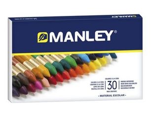 Manley - Cera de color - 30 unidades