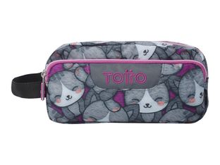 Totto Agapec - Portalápices - poliéster - Kitten Rose