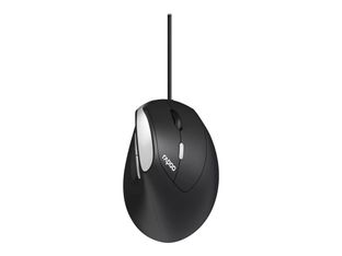 Rapoo EV200 - Souris filaire verticale - ergonomique - noir