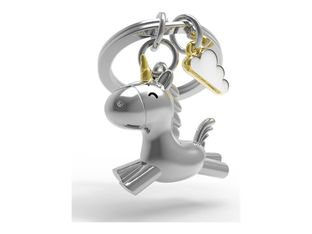 Metalmorphose - Porte-clés - licorne et nuage