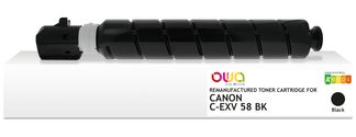Cartouche laser remanufacturée Canon C-EXV58 - noir - Owa