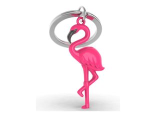 Metalmorphose - Porte-clés - flamant rose