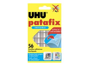 UHU - Patafix Transparente 56 Pastilles Adhésives