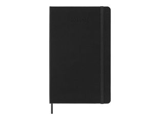 Moleskine Classic - Agenda semainier - 18 mois - 130 x 210 mm - couverture souple noire