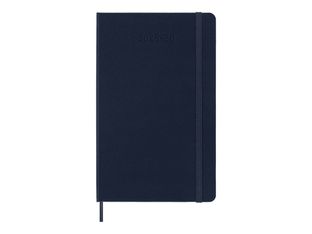Moleskine Classic - Agenda semainier - 18 mois - 130 x 210 mm - couverture rigide bleue saphir