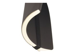 Finocam Nexo - Cuaderno - pequeña - 90 x 150 mm - 72 hojas / 144 páginas - papel blanco roto - punteado - tapa negra - poliuretano (PU)