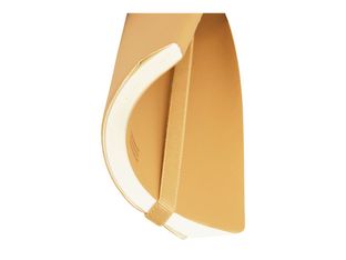 Finocam Nexo - Cuaderno - A5 (148 x 210 mm) - 72 hojas / 144 páginas - papel blanco roto - forrado - cubierta camel - poliuretano (PU)