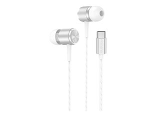 FONENG T65 - Écouteurs filaire - USB-C - argent