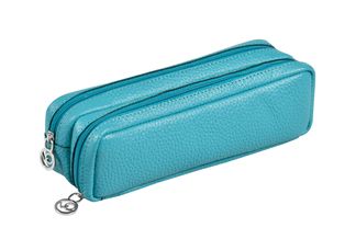 Quo Vadis - Trousse - Rectangle - Goya - 21x6x7 cm - Cuir pleine fleur de vachette - 1 compartiment(s)