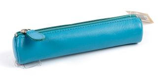 Quo Vadis - Trousse - Ronde - Satiny - 17x3,5 cm - Cuir pleine fleur de vachette - 1 compartiment(s)