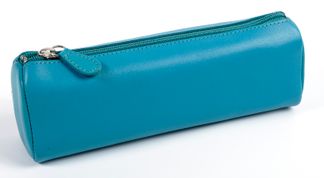 Quo Vadis - Trousse - Trapèze - Satiny - 22x06x8,5 cm - Cuir pleine fleur de vachette - 1 compartiment(s)