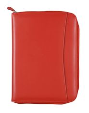 Quo Vadis - Conférencier - Satiny - Rouge - 24x32 cm - Cuir pleine fleur de vachette