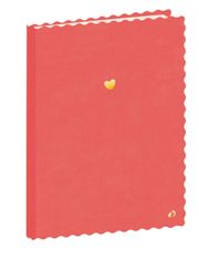 Quo Vadis - Carnet de notes - Festy - Rose - Pages Lignées - 15x21 cm - Papier Clairefontaine blanc - Fabrication française