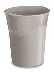 Corbeille à papier CEP Terra Nova sable – 14 L – design moderne en plastique recyclé