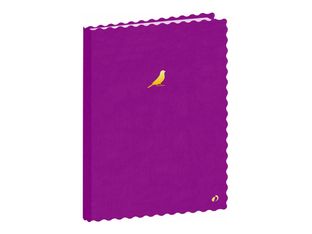 Exacompta - Carnet de notes - 15 x 21 cm - 48 feuilles / 96 pages - couverture violette