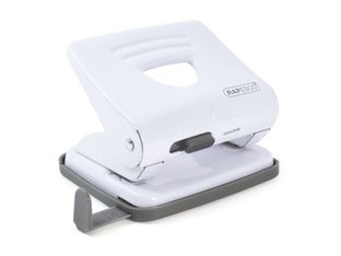 Rapesco 825 - Perforateur - 25 feuilles - métal, acier trempé - blanc