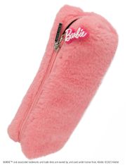 Barbie pink fourre-touts polochon, avec fermeture éclair, 22 x 7 x 7 cm