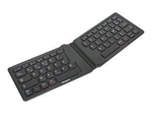 Targus - Clavier - antimicrobienne - sans fil - Bluetooth 5.1 - AZERTY - Français - noir - B2B