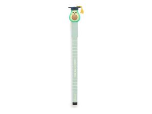 Mr. Wonderful Bo-Bo Collection Aguacate graduation - Stylo effaçable - aguacate - noir - 0.7 mm - avec gomme