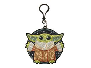 Craft Buddy Crystal Art Disney Star Wars the Mandalorian - Craft diamond mosaic charm - Grogu - 9 cm