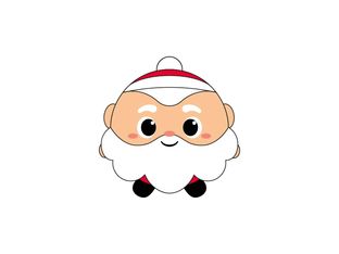 Oreiller squishy Santa – Coussin moelleux Noël