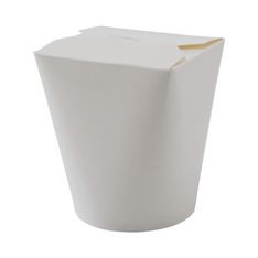 500 Pots plats chauds blanc - 500 ml 