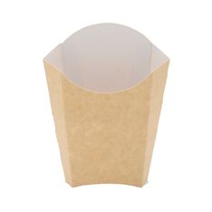 250 Cornets à frites GM Kraft blanc - 133 (L) x 170 (H) mm