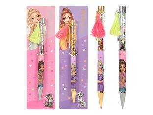 TOPModel - Stylo à bille - disponible en différents designs - bleu - rétractable