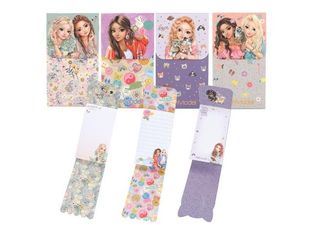 TOPModel - Bloc - 80 x 147 mm - 60 feuilles / 120 pages - disponible en différents thèmes/designs