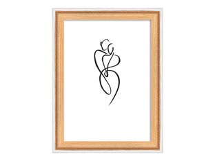 Walther Silhouette - Cadre photo - 10 x 15 cm - bois - hêtre