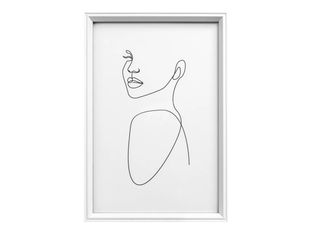 Walther Silhouette - Cadre photo - 20 x 30 cm - bois - blanc