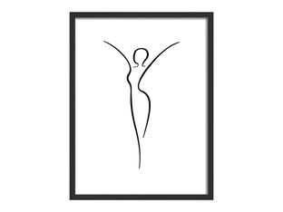 Walther Silhouette - Cadre photo - 30 x 40 cm - bois - noir