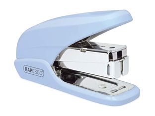 Rapesco Less Effort X5-Mini - Agrafeuse - 20 feuilles - 24/6, 26/6 - bleu pastel