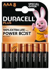 DURACELL 150% PLUS - Offre Spéciale - 8 piles alcalines - AAA LR03