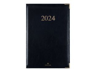 Oberthur Kiev - Agenda - semainier -  90 x 165 mm - couverture marine
