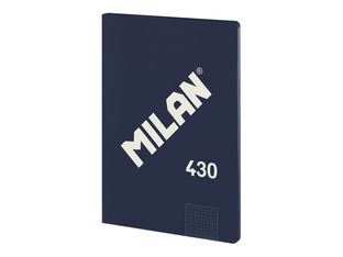 Milan 430 Since 1918 - Cuaderno - A5 (148 x 210 mm) - 48 hojas / 96 páginas - a rayas - cartón