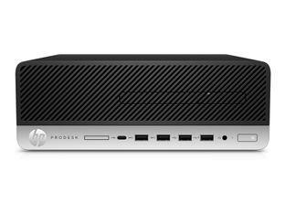 HP ProDesk 600 G4 - Unité centrale reconditionné Grade B - SFF Core i5 8500 - RAM 8 Go - SSD 512 Go - Win 11 - noir et argent 