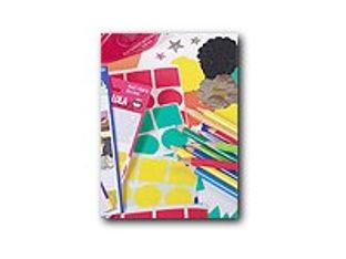 APLI kids - Adhésif décoratif - cercle - 2 cm de diamètre - orange