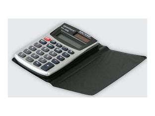 Quantore WK-123Q - Calculatrice de poche - 8 chiffres - pile, panneau solaire