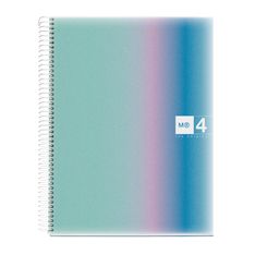 Miquelrius Notebook design Aurora - Cahier à spirale - A5 - 120 feuilles - ligné - west bay