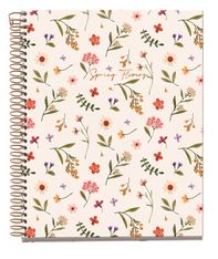 Miquelrius Notebook design Lifestyle - Cahier à spirale - A5 - 100 feuilles - petits carreaux (5x5 mm) - spring crème