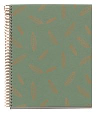 Miquelrius Notebook design Lifestyle - Cahier à spirale - A5 - 100 feuilles - petits carreaux (5x5 mm) - feuilles mallorca