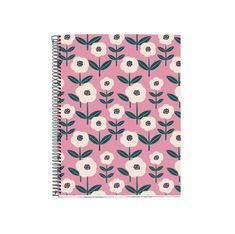 Miquelrius Notebook design Lifestyle - Cahier à spirale - A4 - 100 feuilles - petits carreaux (5x5 mm) - pink keep it simple