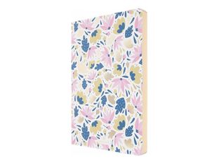 Oberthur - Cahier de notes - A5 (144 x 208 mm) - 100 feuilles / 200 pages - papier ivoire - doublé - water lily flowers