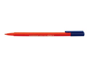 STAEDTLER triplus color 323 - Rotulador de punta de fibra - rojo - tinta al agua - 1 mm