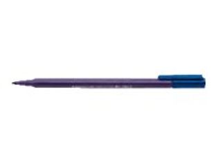 STAEDTLER triplus color 323 - Rotulador de punta de fibra - no permanente - azul añil - tinta al agua - 1 mm