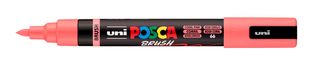 Posca - Marqueur peinture pointe moyenne brush - 1-4 mm - corail