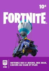 Carte dématérialisée Epic Fortnite 10€